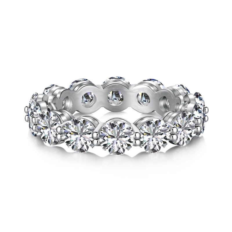 925 Sterling Silver Cubic Zirconia Ring - Image 3