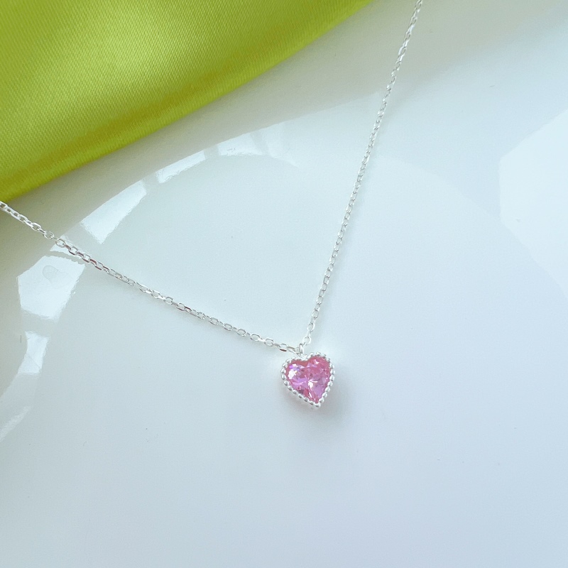 925 Sterling Silver Cubic Zirconia Necklace
