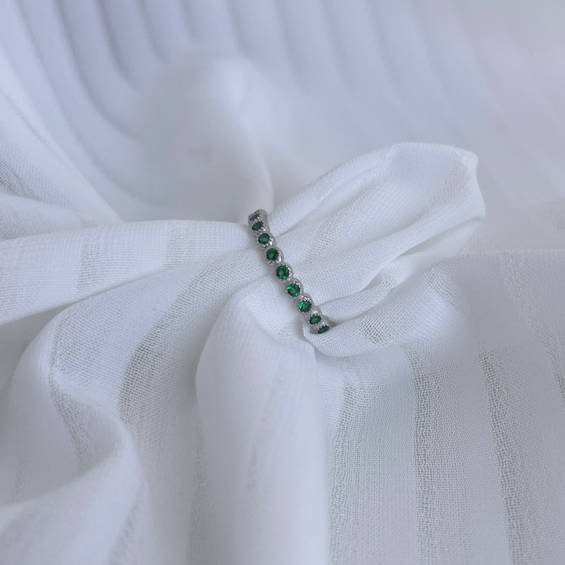925 Sterling Silver Cubic Zirconia Ring - Image 2