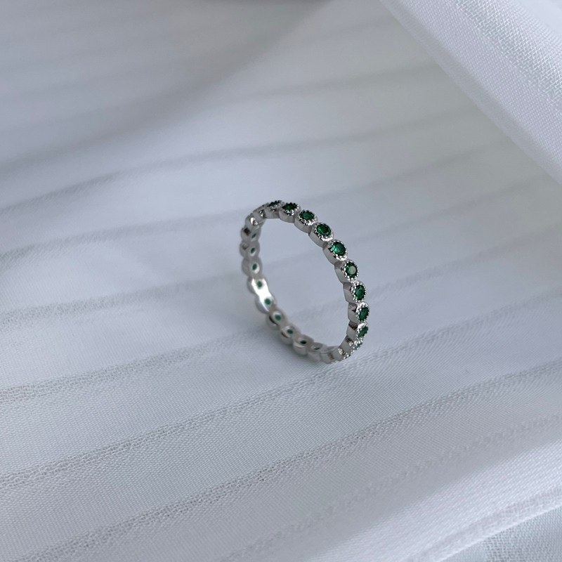 925 Sterling Silver Cubic Zirconia Ring - Image 3