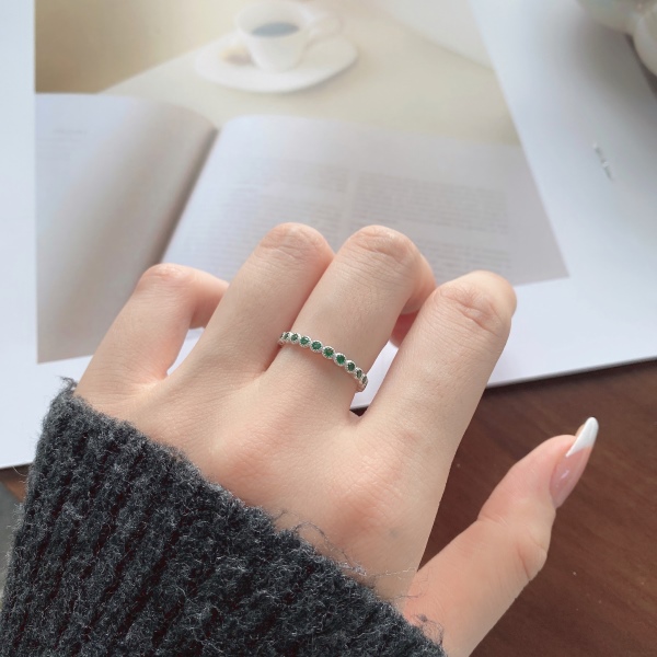 925 Sterling Silver Cubic Zirconia Ring - Image 4