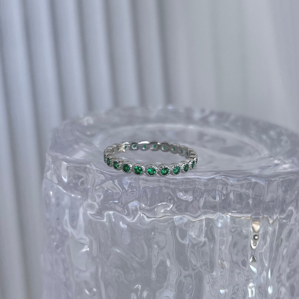 925 Sterling Silver Cubic Zirconia Ring - Image 5