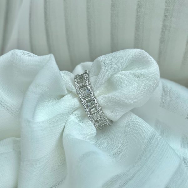 925 Sterling Silver Cubic Zirconia Ring