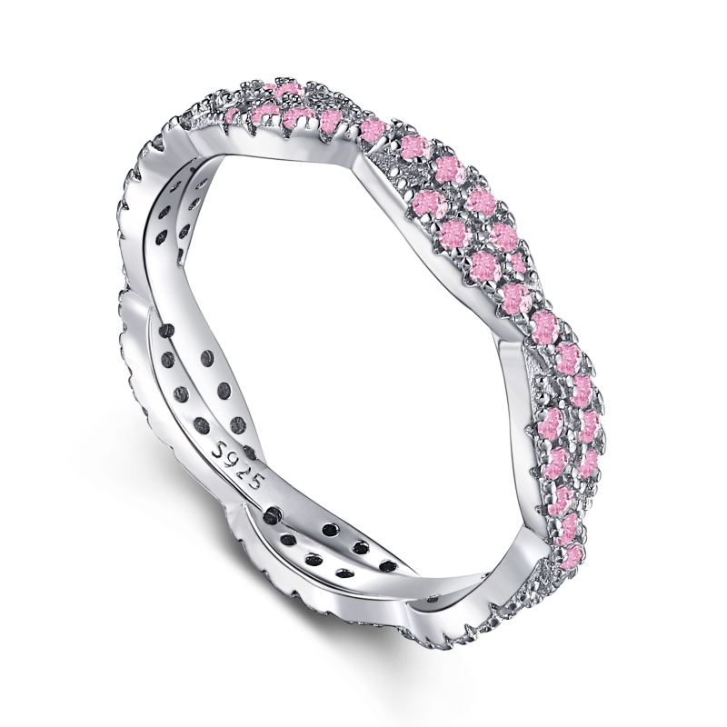 925 Sterling Silver Cubic Zirconia Ring - Image 2