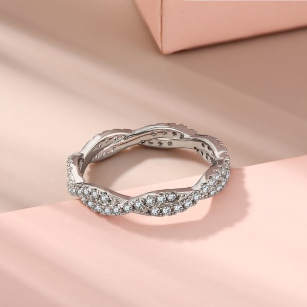 925 Sterling Silver Cubic Zirconia ring