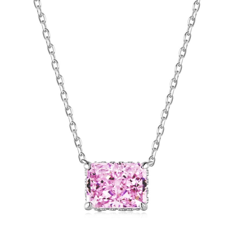 925 Sterling Silver Cubic Zirconia Necklace