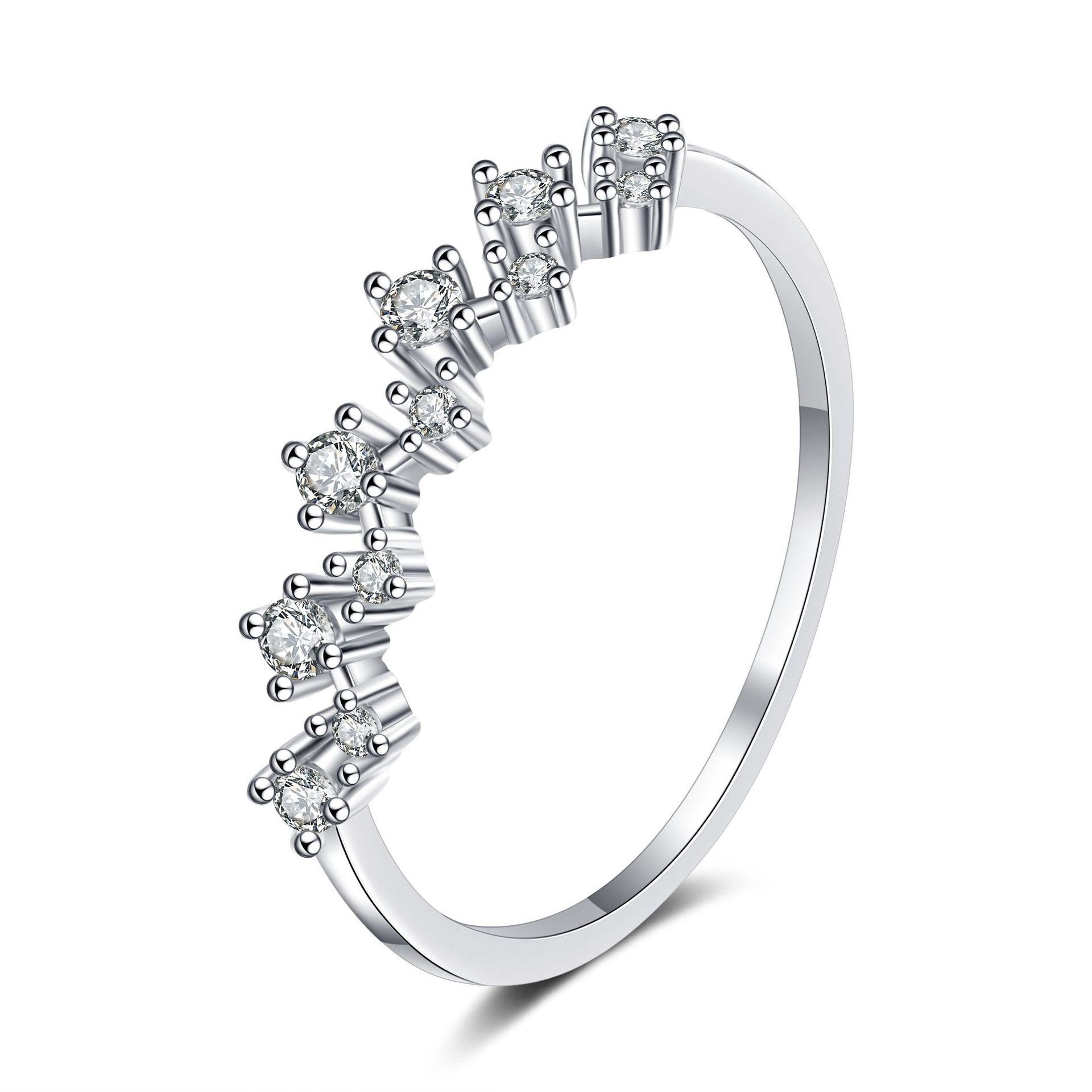 Moissanite 925 Sterling Silver Ring - Image 5