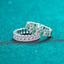 Moissanite 925 Sterling Silver Ring