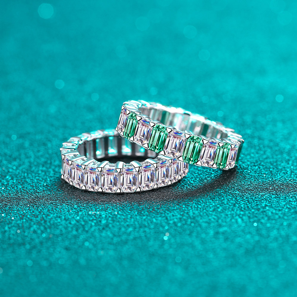 Moissanite 925 Sterling Silver Ring