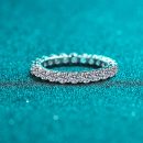Moissanite 925 Sterling Silver Ring