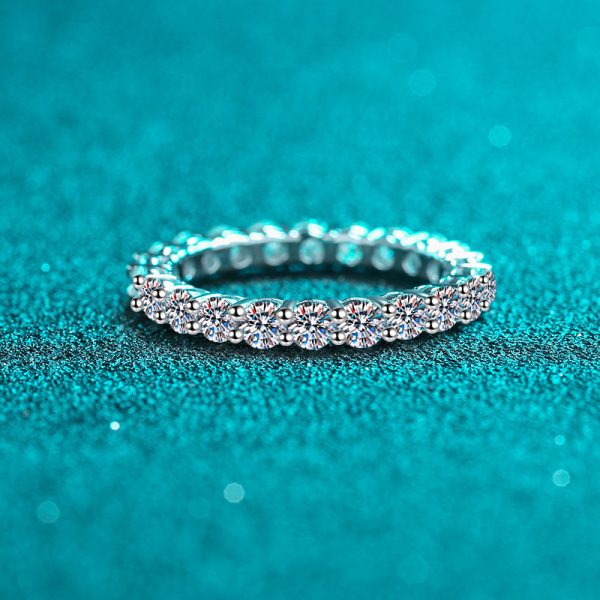 Moissanite 925 Sterling Silver Ring