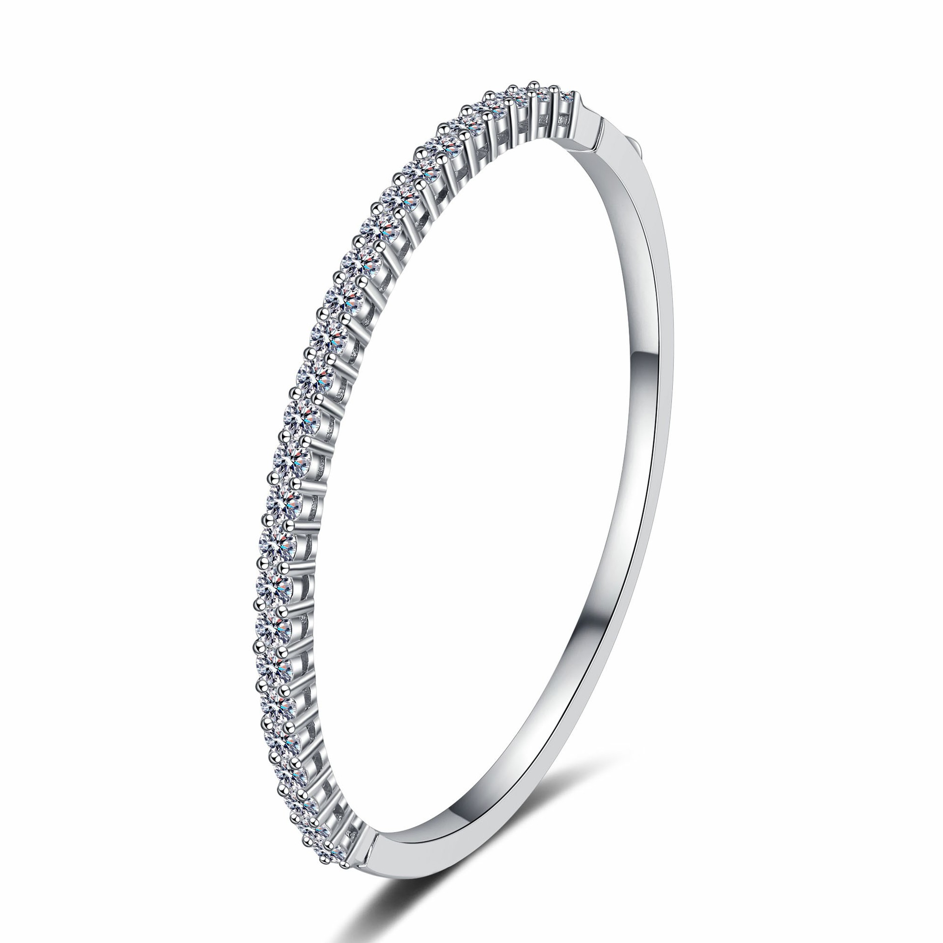Moissanite 925 Sterling Silver Bracelet - Image 5
