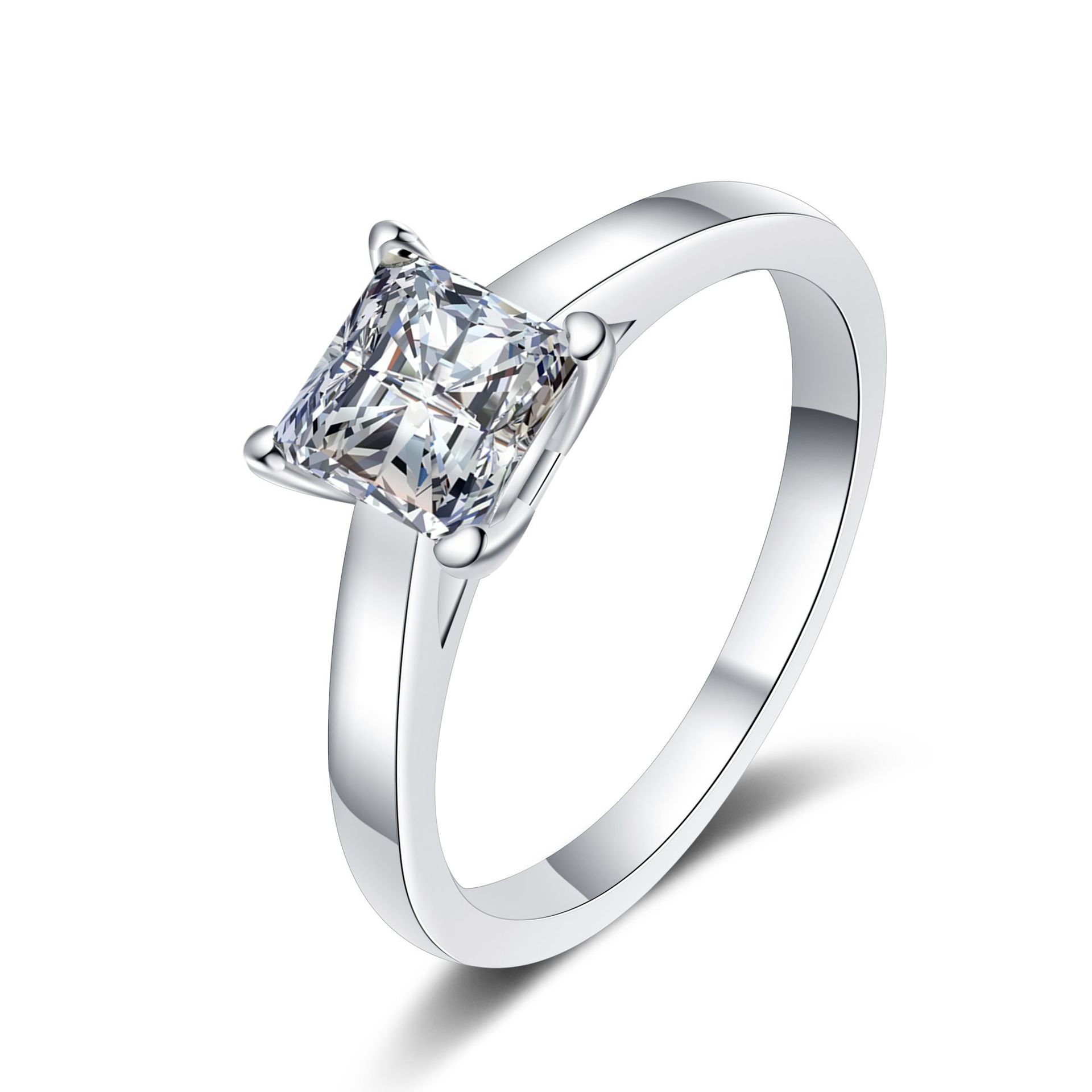 Moissanite 925 Sterling Silver Ring - Image 5