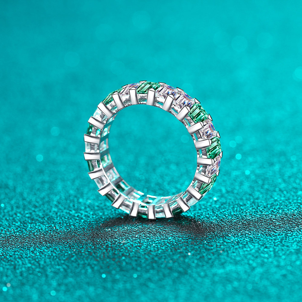 Moissanite 925 Sterling Silver Ring - Image 3
