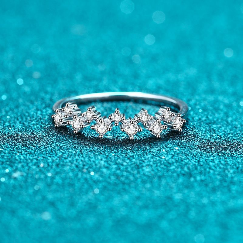 Moissanite 925 Sterling Silver Ring - Image 2