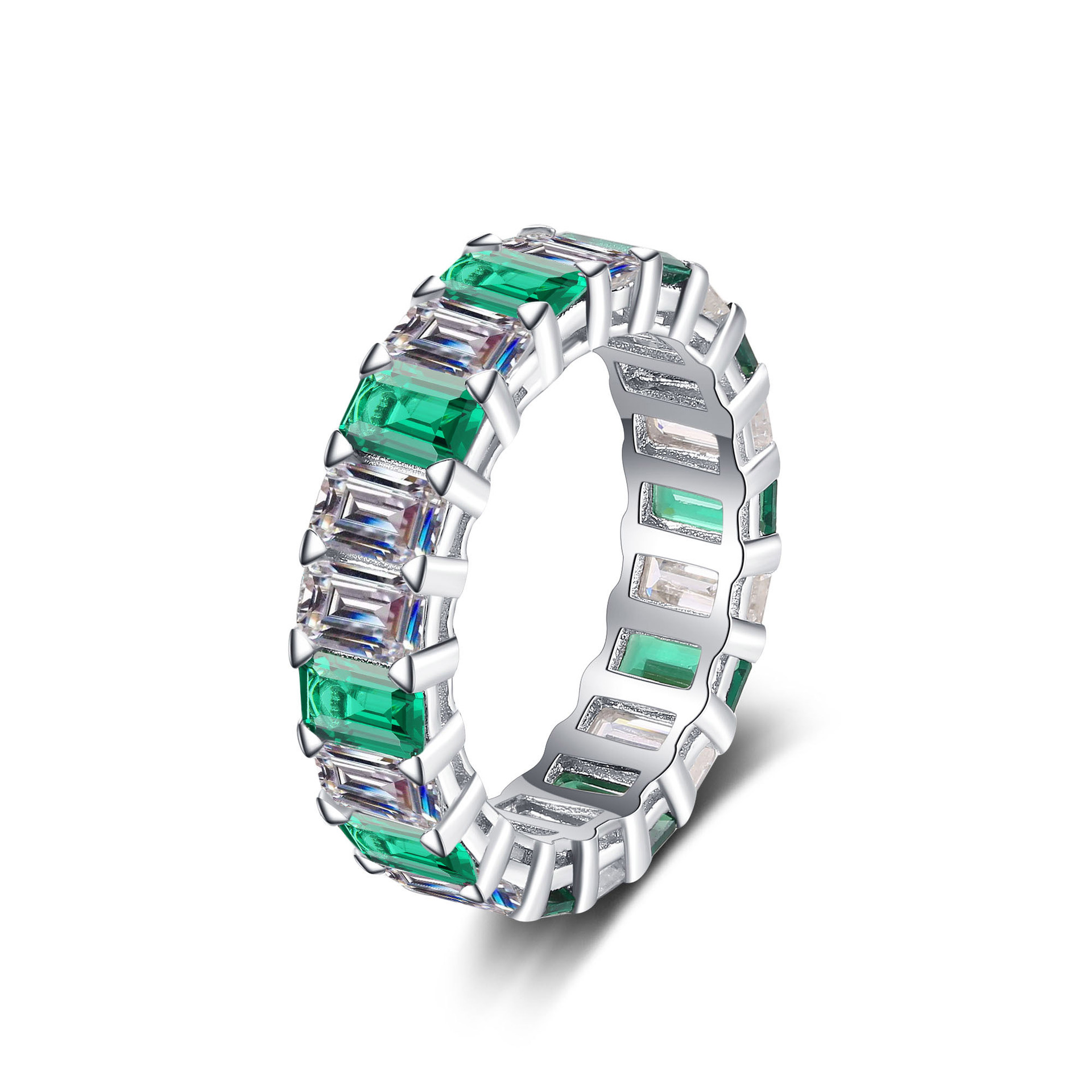Moissanite 925 Sterling Silver Ring - Image 6