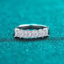 Moissanite 925 Sterling Silver Ring