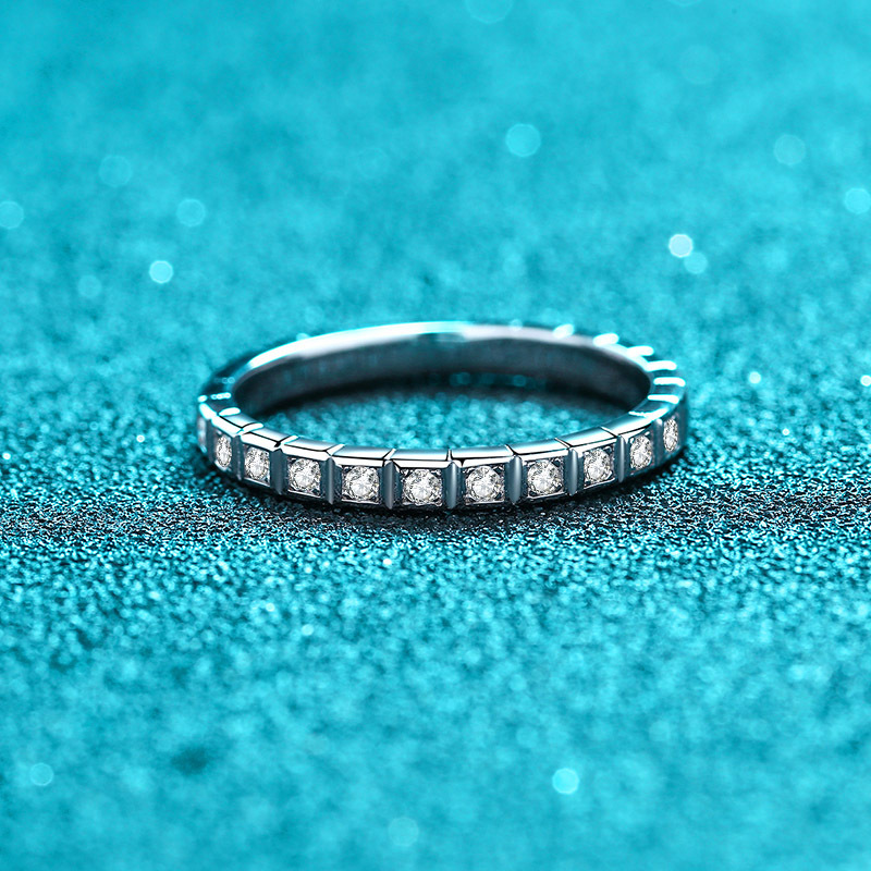Moissanite 925 Sterling Silver Ring - Image 2