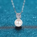 Moissanite 925 Sterling Silver Necklace