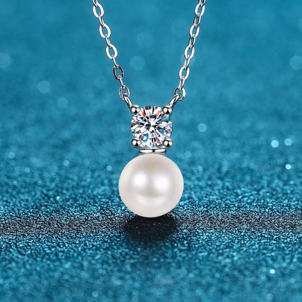 Moissanite 925 Sterling Silver Necklace