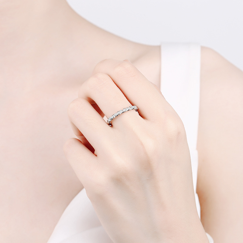 Moissanite 925 Sterling Silver Ring - Image 4