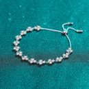 Moissanite 925 Sterling Silver Bracelet