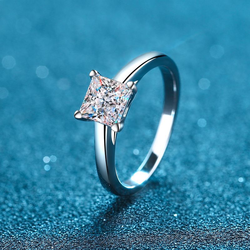 Moissanite 925 Sterling Silver Ring - Image 3