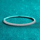 Luxury Moissanite 925 Sterling Silver Bracelet