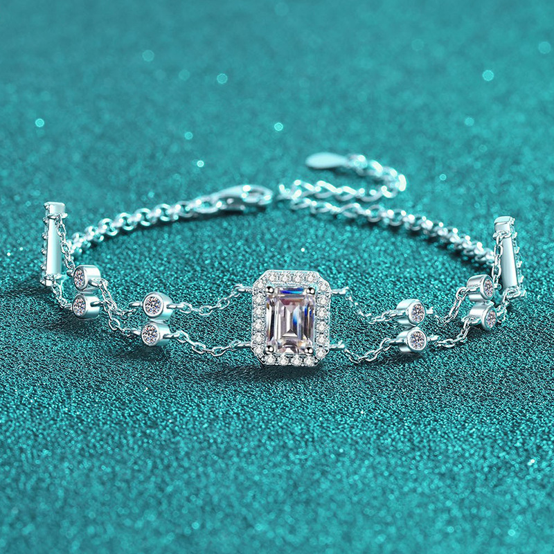 Moissanite 925 Sterling Silver Bracelet - Image 10