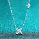 Moissanite 925 Sterling Silver Necklace