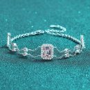 Moissanite 925 Sterling Silver Bracelet