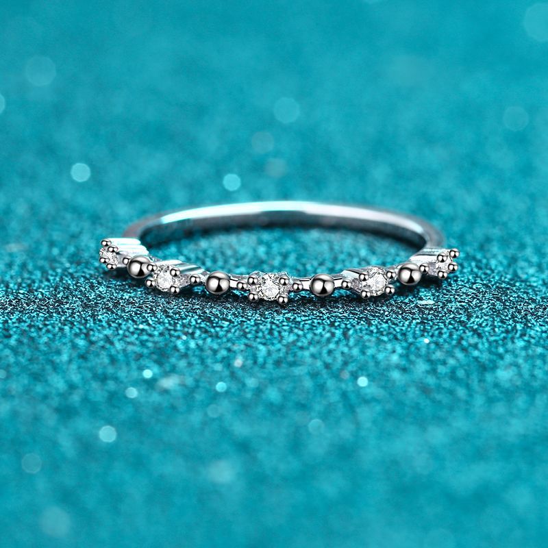 Moissanite 925 Sterling Silver Ring