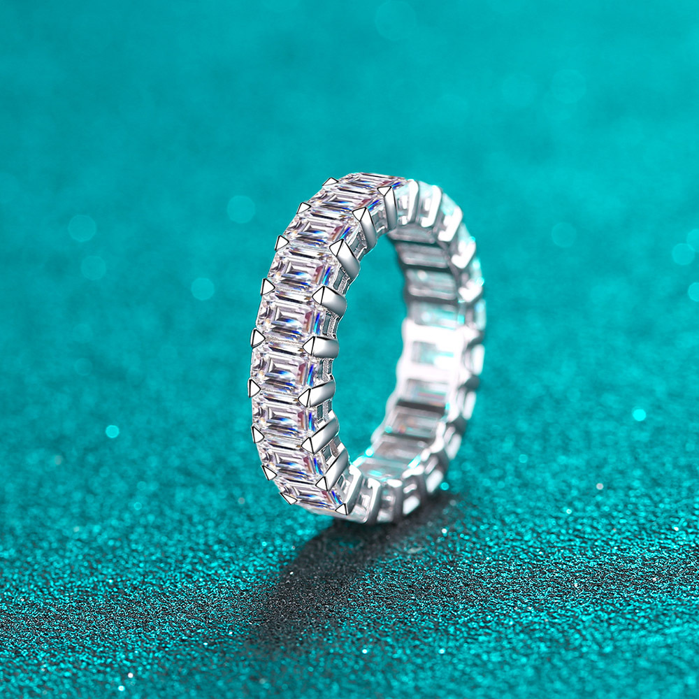 Moissanite 925 Sterling Silver Ring - Image 2