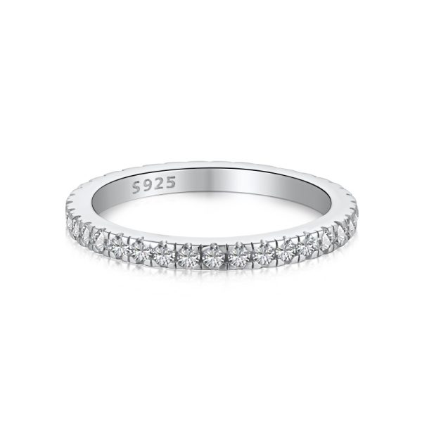 925 Sterling Silver Cubic Zirconia Ring