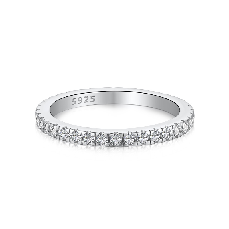925 Sterling Silver Cubic Zirconia Ring