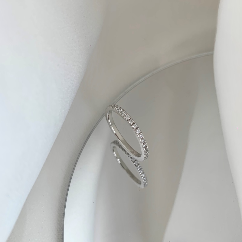 925 Sterling Silver Cubic Zirconia Ring - Image 2