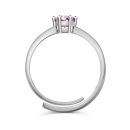 925 Sterling Silver Cubic Zirconia Round Cut Ring
