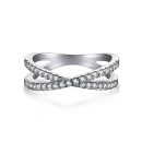 925 Sterling Silver Cubic Zirconia Ring