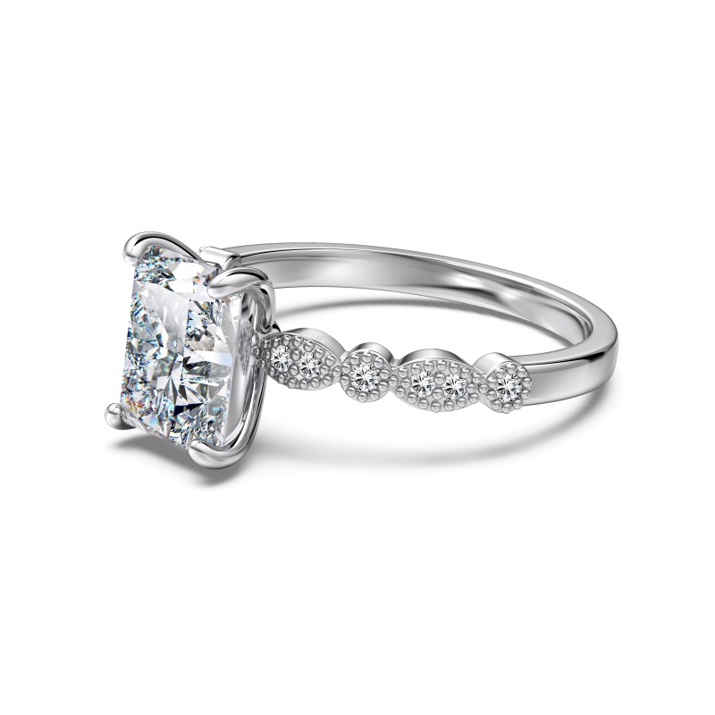 925 Sterling Silver Cubic Zirconia Ring - Image 2