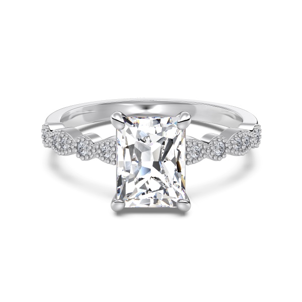 925 Sterling Silver Cubic Zirconia Ring - Image 4