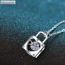 [Moissanite] 925 Sterling Silver Necklace