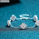 [Moissanite] 925 Sterling Silver Bracelet