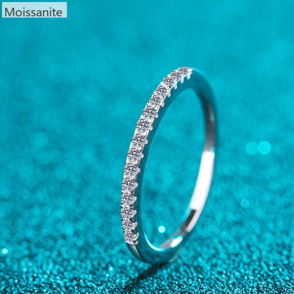 Moissanite 925 Sterling Silver Ring